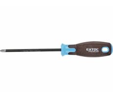 EXTOL-PREMIUM SUPERGRIP Šroubovák křížový PH 2x125mm / CrV 