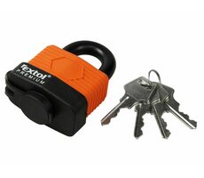 EXTOL-PREMIUM Zámek visací voděodolný 40mm / 4 klíče 