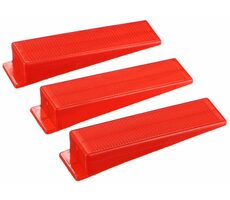 SIXTOL LEVEL SYSTEM WEDGE - Sada nivelačních klínků 100ks 