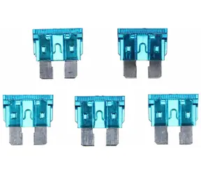 SIXTOL MECHANIC FUSE SET 15A 100ks / Sada nožových automobilových pojistek 