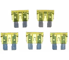 SIXTOL MECHANIC FUSE SET 20A 100ks / Sada nožových automobilových pojistek 