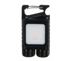 SIXTOL LAMP KEY 1 / Svítilna multifunkční na klíče s magnetem / 500 lm / COB LED / USB 