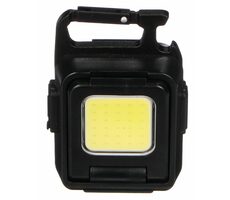 SIXTOL LAMP KEY 2 / Svítilna multifunkční na klíče s magnetem / 900 lm / COB LED / USB 