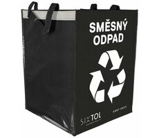 SIXTOL SORT EASY MIXED / Taška na tříděný odpad / 30x30x40cm / 36l 