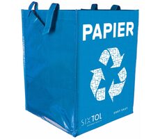 SIXTOL SORT EASY PAPIER / Taška na tříděný odpad / 30x30x40cm / 36l 