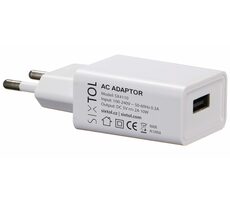 SIXTOL Univerzální USB síťový adaptér 5V/2A / pro difuzéry Car Flame & Bloom a Honey 