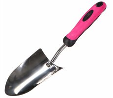 SIXTOL GARDEN PINK ONE / Zahradní lopatka / nerez / 33cm 