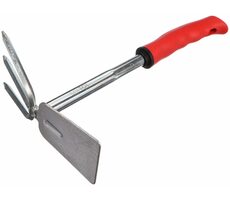 SIXTOL Zahradní motyčka s kypřičem - délka 290 mm / ergonomická rukojeť 