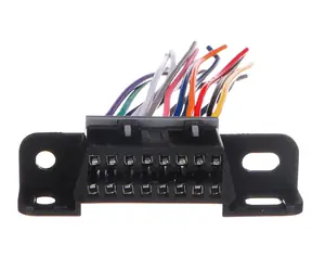 SIXTOL MECHANIC CABLE 25 / Zásuvka OBD-II s 16 piny ukončená 10cm propojovacími kabely 