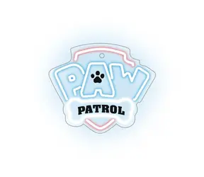 Tlapková patrola Dekorativní LED neon - Logo / montáž na zeď / napájení USB 1.5m / 20-30lm