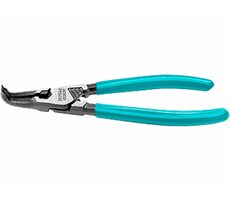 TOTAL-TOOLS industrial Kleště na pojistné kroužky zahnuté - 180mm