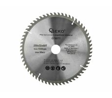 GEKO Kotouč pilový vidiový s otvory 250x32x60T 