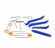 GEKO Sada nástrojů pro demontáž autorádií | navigací | čalounění a krytů