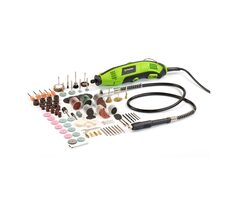 FIELDMANN FDMB 200171-E / Modelářská bruska / 175W / 10 000 – 35 000 ot/min / 3.2 mm / 210 ks příslušenství 