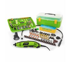 FIELDMANN FDMB 200172-E / Modelářská bruska / 170W / 10 000 – 35 000 ot/min / 3.2 mm / 440 ks příslušenství 