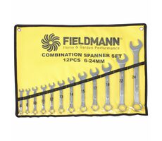 FIELDMANN FDN 1010 / Sada stranových klíčů s očkem 12 ks 