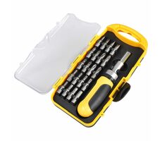 FIELDMANN FDS 1011-22R / Šroubovák s bity 20 ks