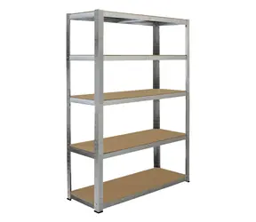 FIELDMANN FDR 1820 / Kovový regál s 5 policemi / 180x120x40 