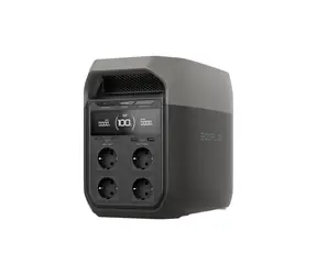 EcoFlow DELTA 3 / Nabíjecí stanice / 1024 Wh / 1800 W / LCD Displej