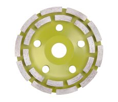EXTOL-CRAFT Kotouč diamantový brusný dvouřadý 125x22.2mm