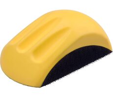 EXTOL-PREMIUM Blok brusný na výseky se suchým zipem / na výseky O 125mm / polyuretan 