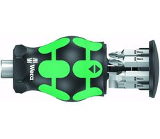 WERA Kraftform Kompakt Stubby se zásobníkem 4 - 6 dílný