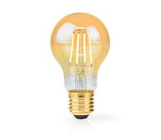 Nedis LED žárovka E27 / A60 / 4.9 W / 470 lm / 2100 K / Stmívatelné / Extra teplá bílá / Retro styl / 1 ks
