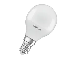 OSRAM LED žárovka 4.9W E14 / 470 lm / 4000K / 10000h / 230V / noDIM / F / mléčné