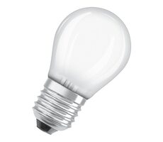 OSRAM LED žárovka STAR 4W E27 / 470 lm / 4000k / 15000h / 230V / noDIM / E / matné