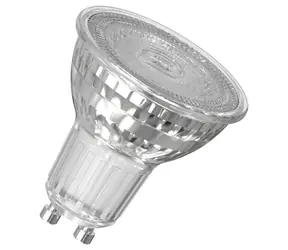 OSRAM LED bodová žárovka GU10 6.9W / 575 lm / 4000k / 10000h / 230V / noDIM / F / číré