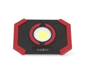Nedis Pracovní Svítilna / 10 W / Napájení z baterie / 5 V DC / N/A / Dobíjecí / 1000 lm / Dosah svitu: 30 m