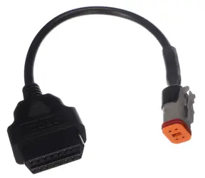 SIXTOL MECHANIC CABLE 20 OBD-II redukce 4-pin pro moto Harley-Davidson 