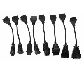 SIXTOL MECHANIC CABLE SET 2 / Kompletní sada OBD-II redukcí pro nákladní auta 8ks 