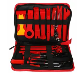 SIXTOL MECHANIC TRIM SET 38 / Multifunkční sada k demontáži čalounění a interiéru / 38ks 