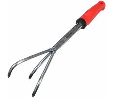 SIXTOL Ruční kultivátor - délka 360 mm / ergonomická rukojeť 