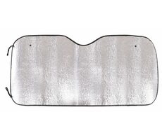 SIXTOL CAR SUNSHADE 4 / Sluneční clona na přední okno auta / 130 x 60 cm 