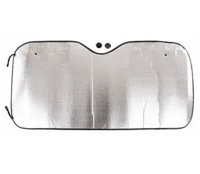 SIXTOL CAR SUNSHADE 5 / Sluneční clona na přední okno auta / 130 x 60 cm 