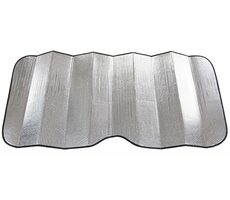 SIXTOL CAR SUNSHADE PRO 6 / Sluneční clona na přední okno auta / 150 x 70 cm 