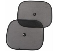 SIXTOL CAR SUNSHADE SET 7 / Sluneční clona s přísavkou na boční okno auta / 44 x 36 cm / 2ks 