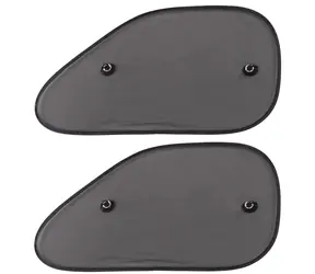 SIXTOL CAR SUNSHADE SET 9 / Sluneční clona s přísavkou na boční okno auta / 65 x 38 cm / 2ks
