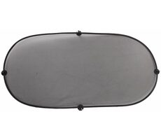 SIXTOL CAR SUNSHADE 8 / Sluneční clona s přísavkou na okno auta / 100 x 50 cm 