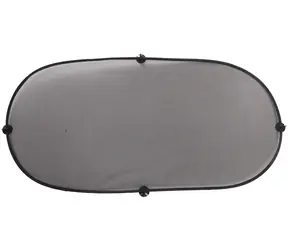 SIXTOL CAR SUNSHADE 8 / Sluneční clona s přísavkou na okno auta / 100 x 50 cm 