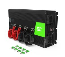 Green Cell Měnič napětí z 12V na 230V - 2000W/4000W - modifikovaný sinus
