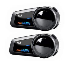 Fodsports FX6 Interkom pro motocykly 2ks / dosha 1000 m / 200h / IP65