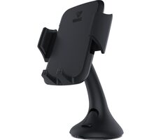 YENKEE YSM 415 černá / držák na mobil na palubní desku nebo čelní sklo / vhodný pro telefony do 6"