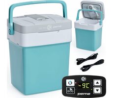 Rozbaleno - Peme Essential Ice-on 32 Cool Mint / Autochladnička / 26 litrů / 12V 5A 43-45 W / 220-240V 55-60 W / rozbaleno