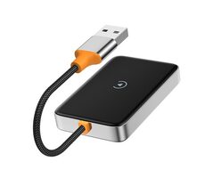 CPA Adaptér pro bezdrátový CarPlay a Android Auto černá / USB-C/A / Bluetooth / Wi-Fi