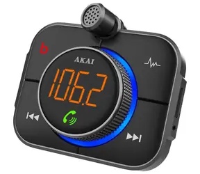 AKAI FMT-95BT FM Transmitter / Bluetooth / microSD 
