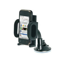 Rozbaleno - CellularLine Crab Univerzální držák s přísavkou pro mobilní telefony a smartphony / flexibilní rameno / rozbaleno