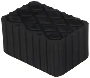 SIXTOL Gumová podložka pro zvedák automobilů JACK PAD 18 / 120x80x60 mm 